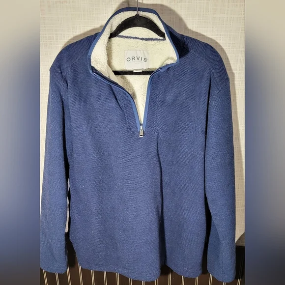 Orvis Sweaters Mens Orvis Wool Donegal Quarter Zip Sweater